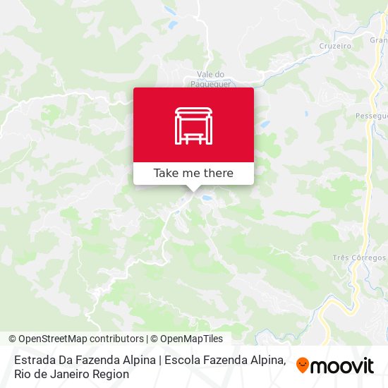 Estrada Da Fazenda Alpina | Escola Fazenda Alpina map
