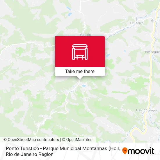 Ponto Turístico - Parque Municipal Montanhas map