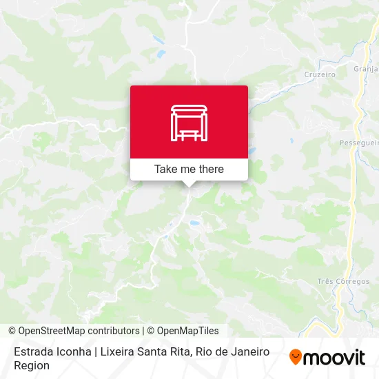 Estrada Iconha | Lixeira Santa Rita map