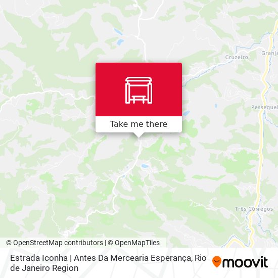 Estrada Iconha | Antes Da Mercearia Esperança map