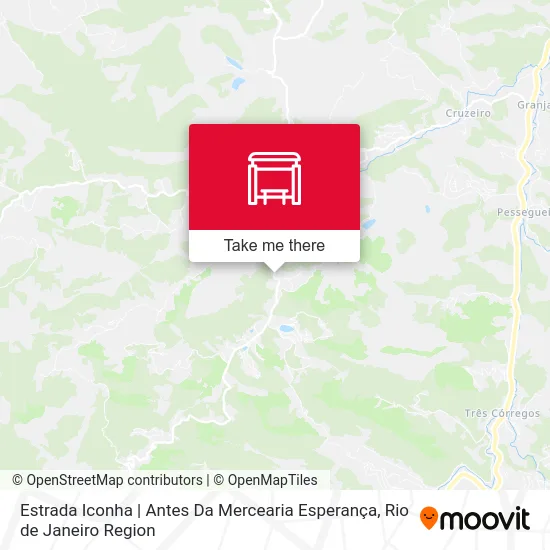 Estrada Iconha | Antes Da Mercearia Esperança map