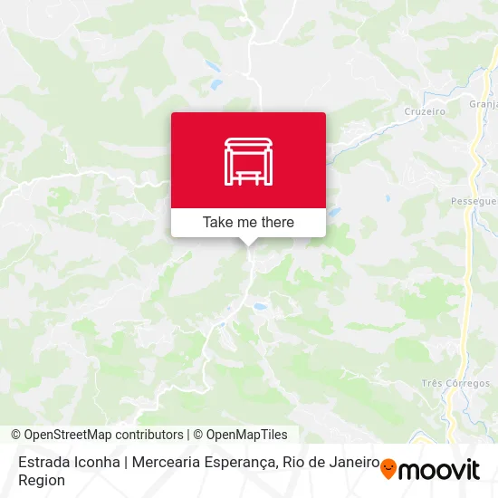 Estrada Iconha | Mercearia Esperança map
