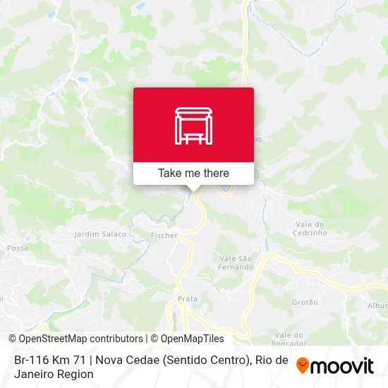 Br-116 Km 71 | Nova Cedae (Sentido Centro) map