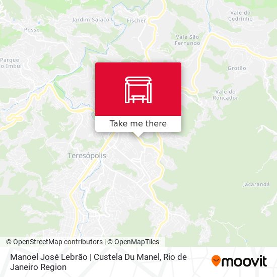 Mapa Manoel José Lebrão | Custela Du Manel