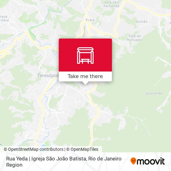 Rua Yeda | Igreja São João Batista map