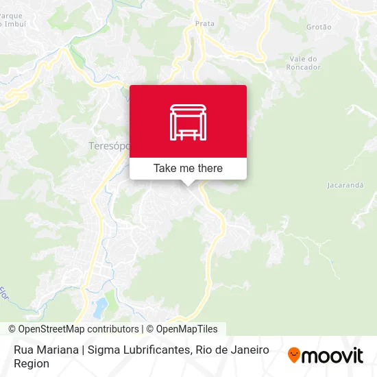 Rua Mariana | Sigma Lubrificantes map