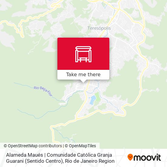 Alameda Maués | Comunidade Católica Granja Guarani  (Sentido Centro) map