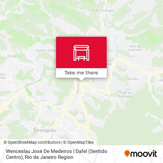 Wenceslau José De Medeiros | Dafel (Sentido Centro) map