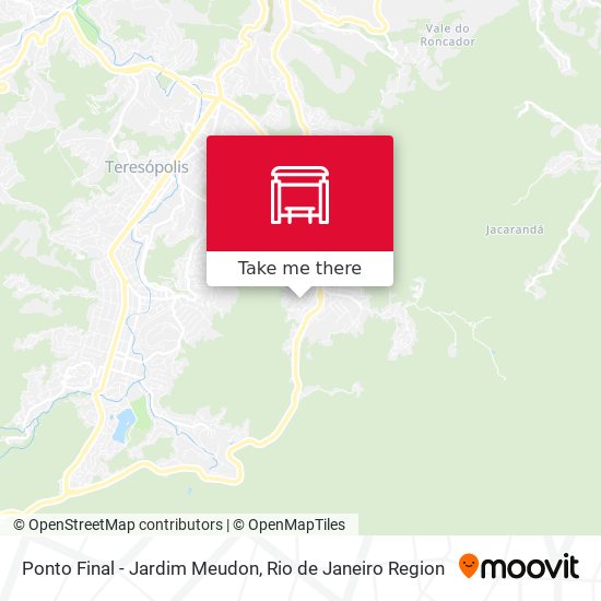 Ponto Final - Jardim Meudon map