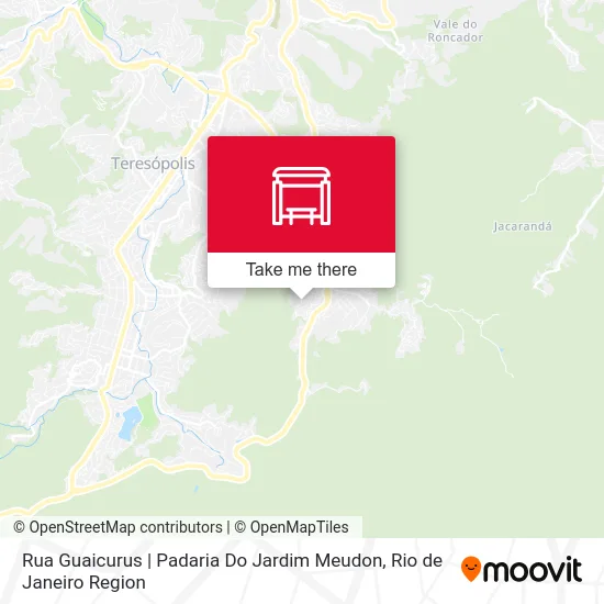 Rua Guaicurus | Padaria Do Jardim Meudon map