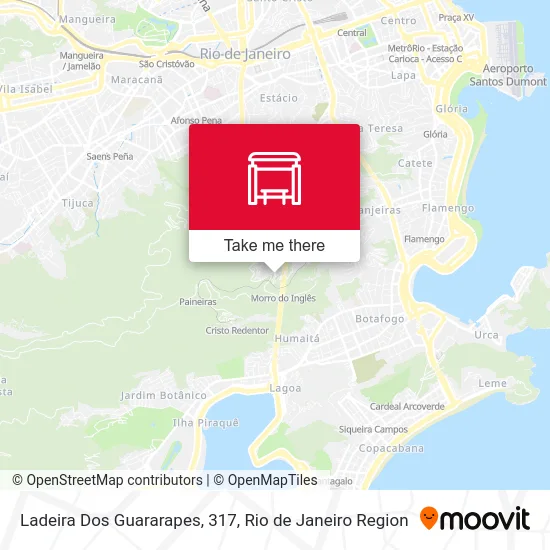 Ladeira Dos Guararapes, 317 map