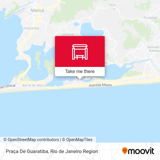 Praça De Guaratiba map