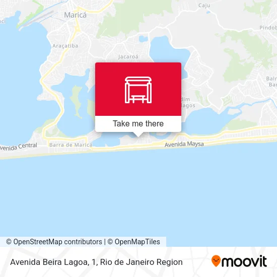 Avenida Beira Lagoa, 1 map