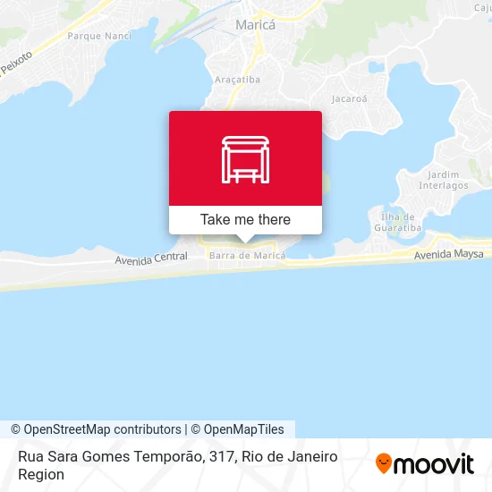 Rua Sara Gomes Temporão, 317 map