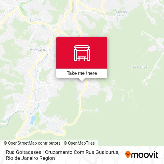 Rua Goitacases | Cruzamento Com Rua Guaicurus map
