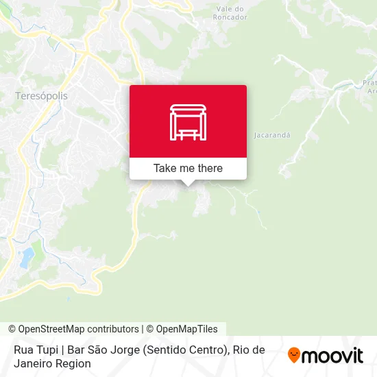 Rua Tupi | Bar São Jorge (Sentido Centro) map