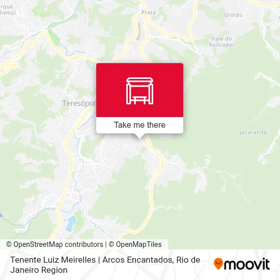 Tenente Luiz Meirelles | Arcos Encantados map