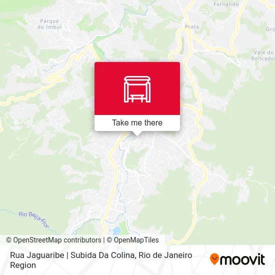 Rua Jaguaribe | Subida Da Colina map