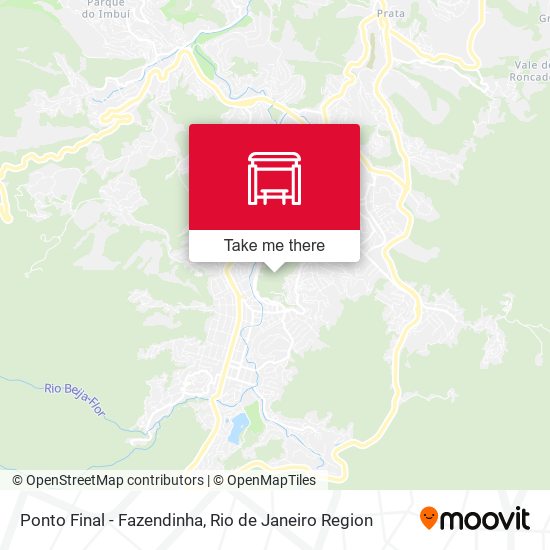 Ponto Final - Fazendinha map