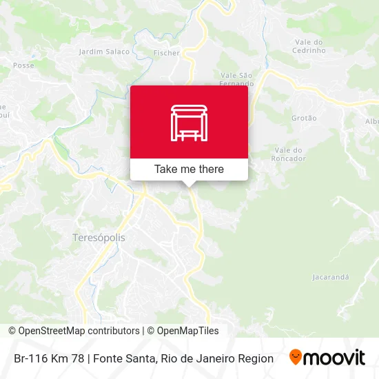 Br-116 Km 78 | Fonte Santa map