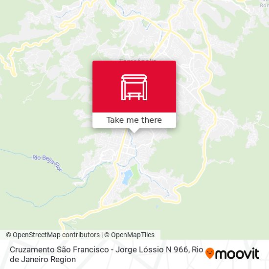 Cruzamento São Francisco - Jorge Lóssio N 966 map