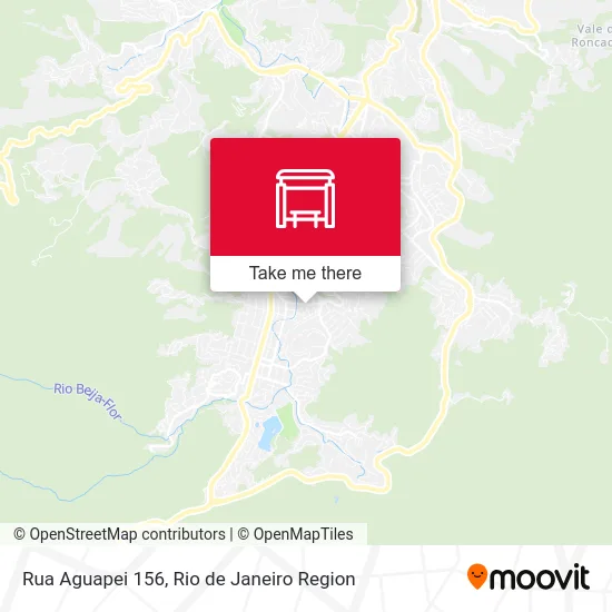 Rua Aguapei 156 map
