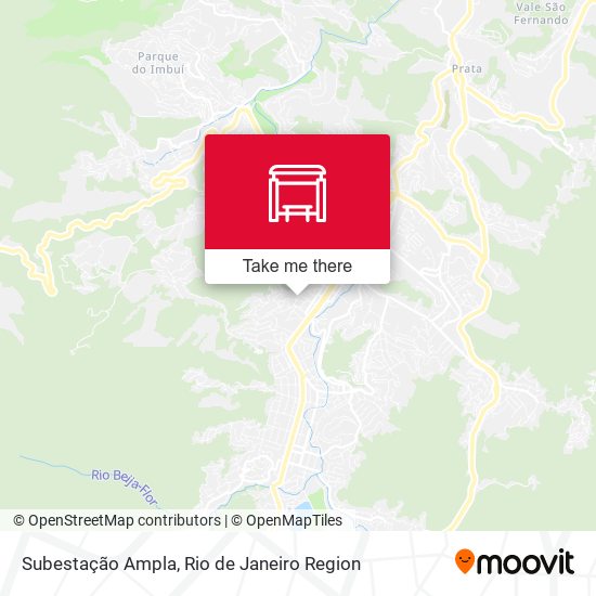 Subestação Ampla map