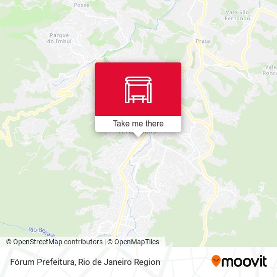 Fórum Prefeitura map
