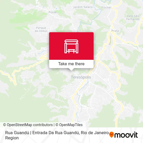 Rua Guandú | Entrada Da Rua Guandú map