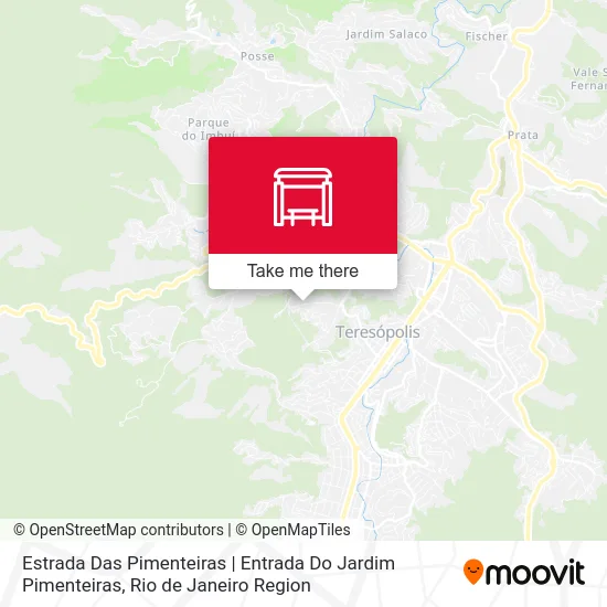 Estrada Das Pimenteiras | Entrada Do Jardim Pimenteiras map