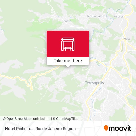 Hotel Pinheiros map