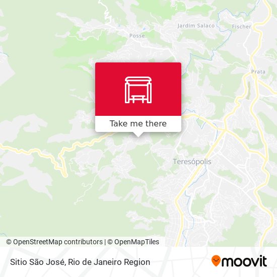 Sitio São José map