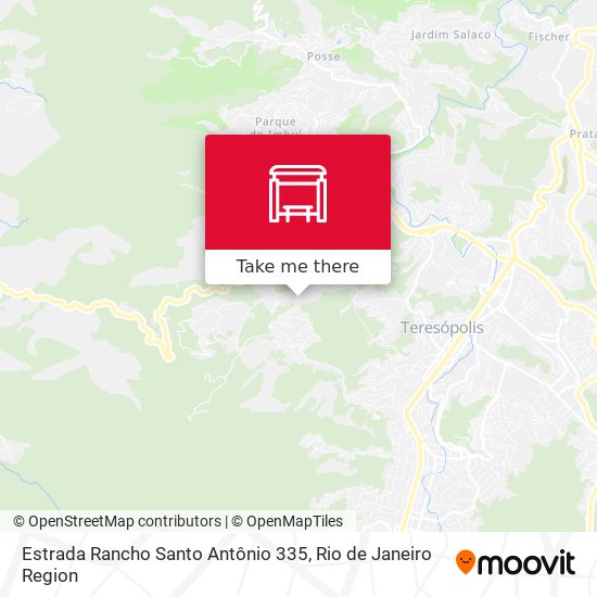 Estrada Rancho Santo Antônio 335 map