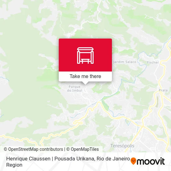 Henrique Claussen | Pousada Urikana map