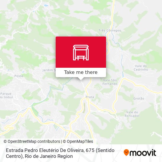 Estrada Pedro Eleutério De Oliveira, 675 (Sentido Centro) map