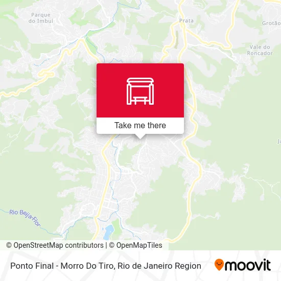 Ponto Final - Morro Do Tiro map