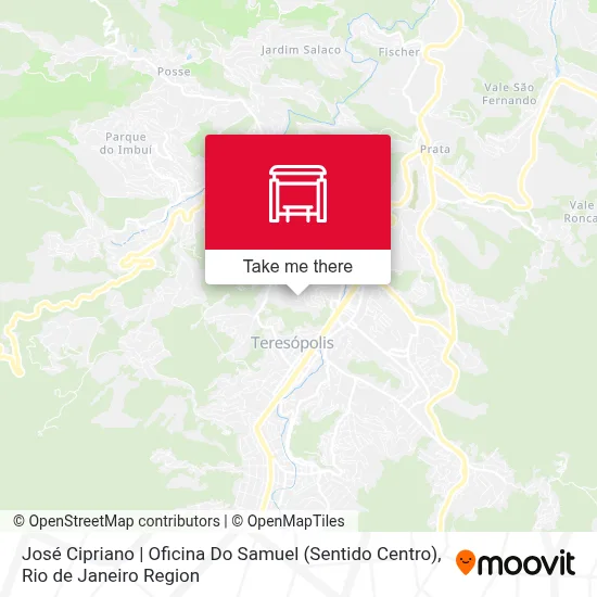 José Cipriano | Oficina Do Samuel (Sentido Centro) map