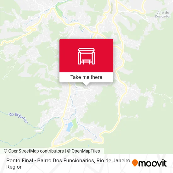 Ponto Final - Bairro Dos Funcionários map
