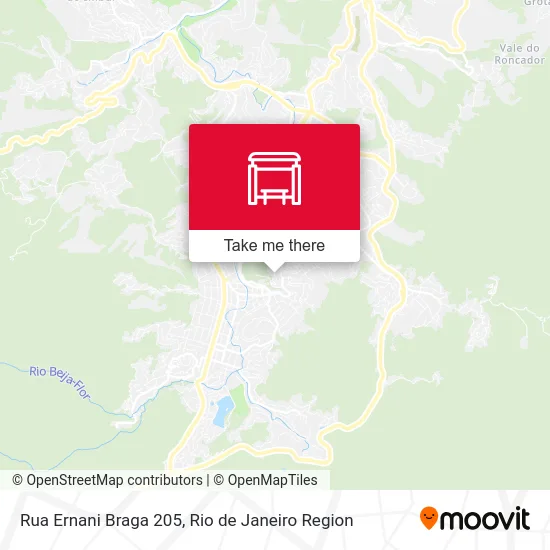 Rua Ernani Braga 205 map