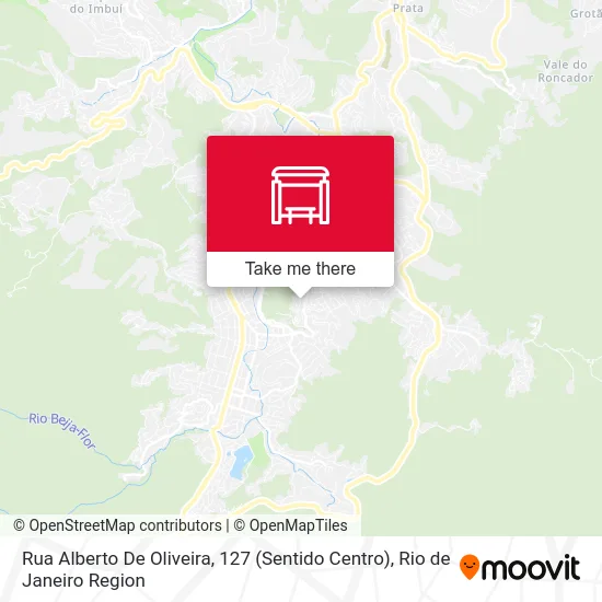 Rua Alberto De Oliveira, 127 (Sentido Centro) map