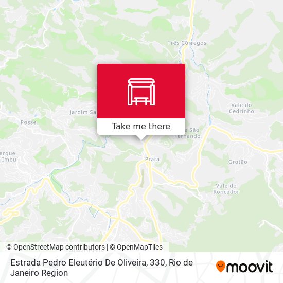 Estrada Pedro Eleutério De Oliveira, 330 map