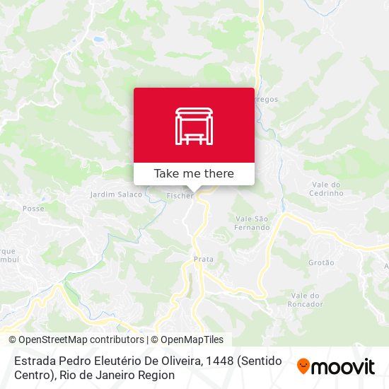 Estrada Pedro Eleutério De Oliveira, 1448 (Sentido Centro) map