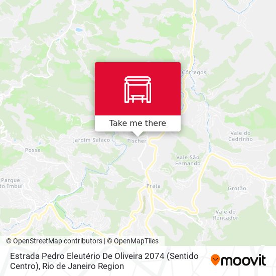 Estrada Pedro Eleutério De Oliveira 2074 (Sentido Centro) map