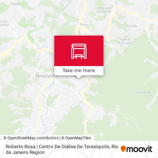 Roberto Rosa | Centro De Diálise De Teresópolis map
