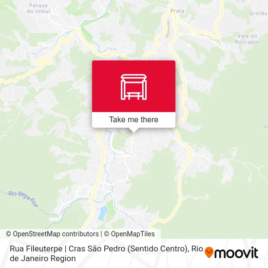 Rua Fileuterpe | Cras São Pedro (Sentido Centro) map