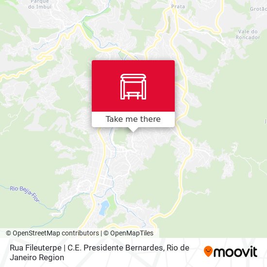 Rua Fileuterpe | C.E. Presidente Bernardes map