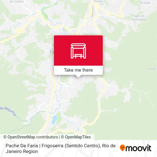Pache De Faria | Frigoserra (Sentido Centro) map