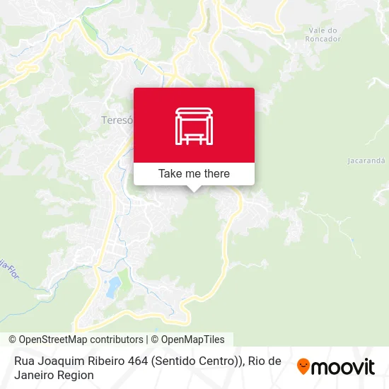 Rua Joaquim Ribeiro 464  (Sentido Centro)) map