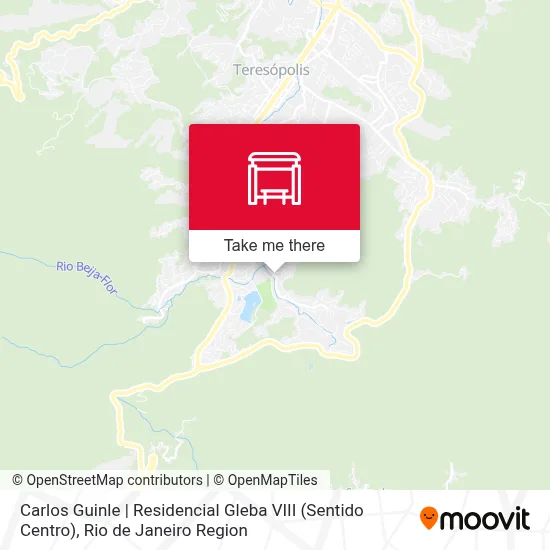 Carlos Guinle | Residencial Gleba VIII (Sentido Centro) map