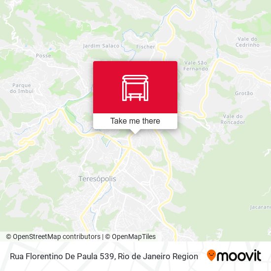 Rua Florentino De Paula 539 map